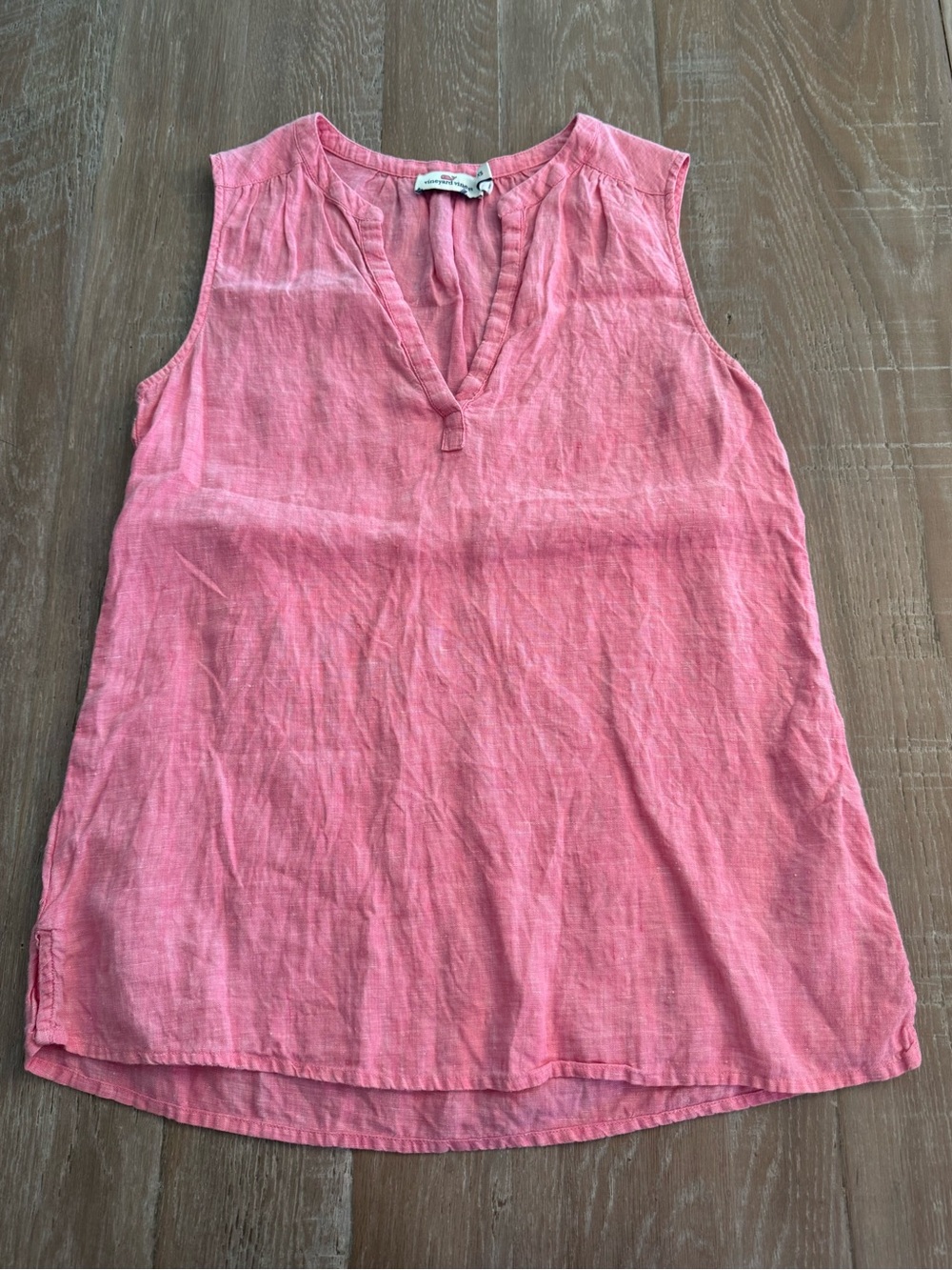 XS (fits like S) vineyard vines linen top